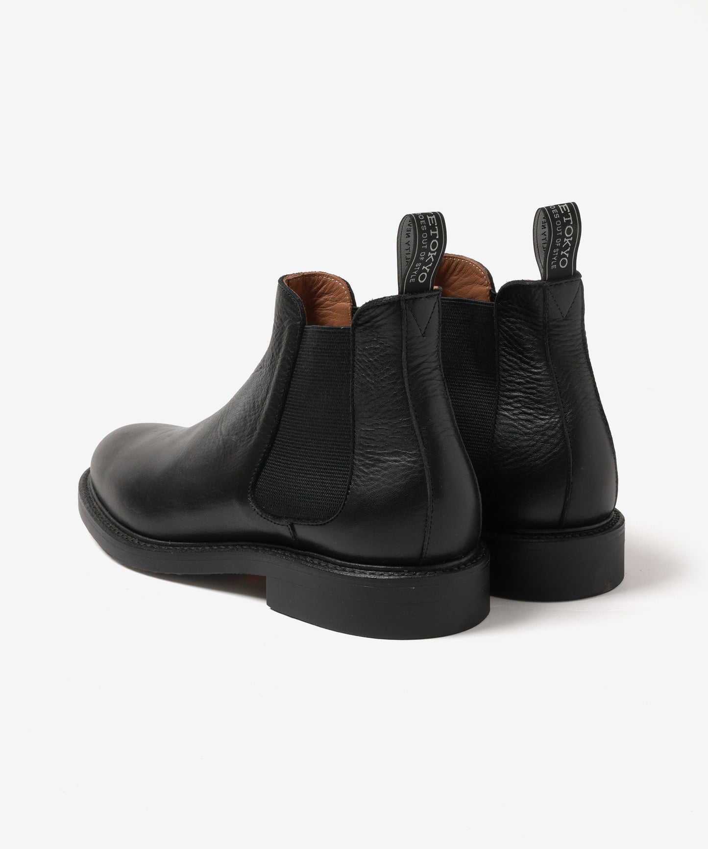 【先行予約】 " STEED "  Short chelsea boots / AM103