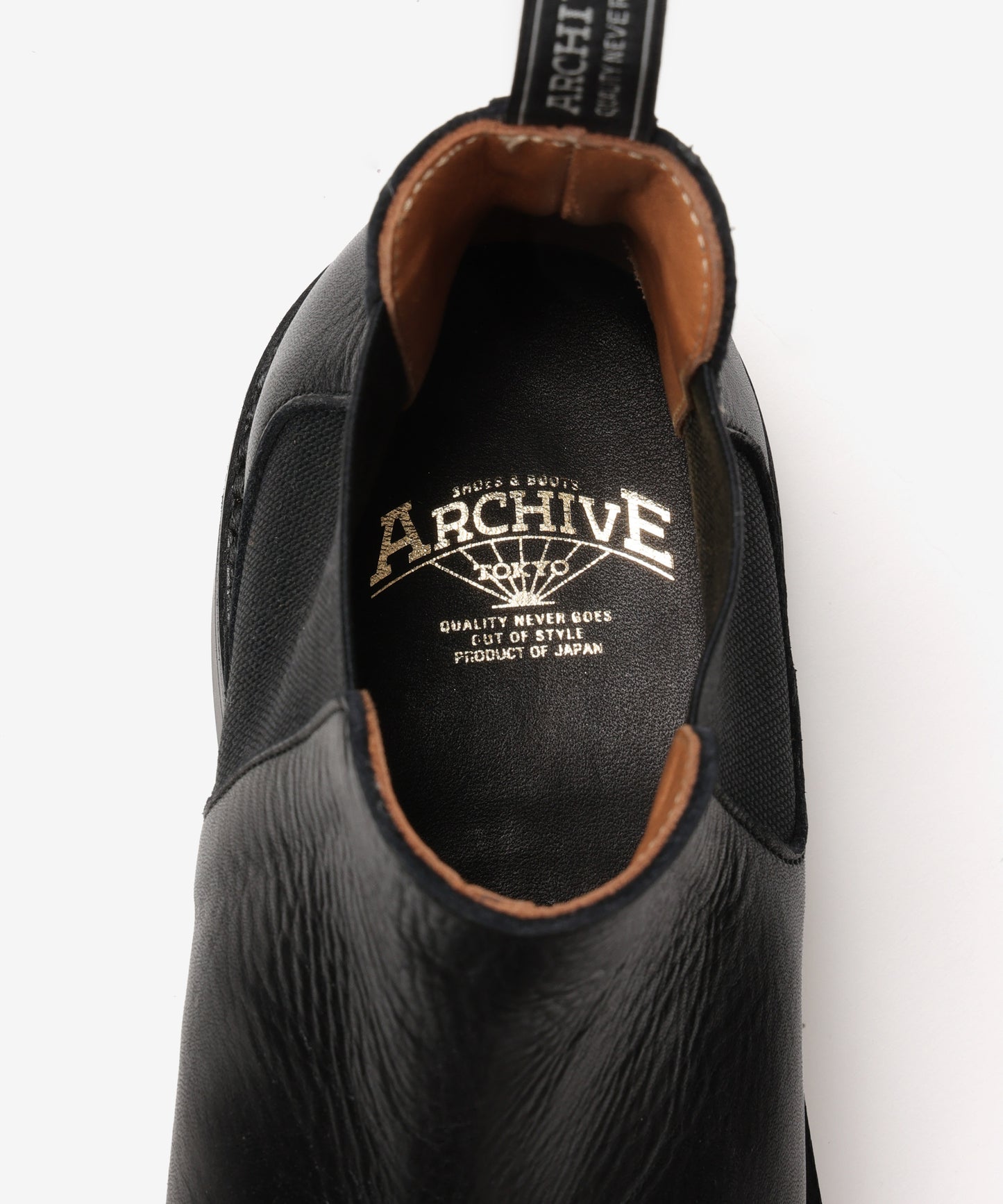 【先行予約】 " STEED "  Short chelsea boots / AM103